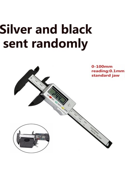 150MM Normal 300MM 200 Elektronik Dijital Kumpas LCD Plastik Sürmeli Kumpas Uzun Çene Mikrometre Iç Dış Çap Ölçer Ölçme Aletleri (Yurt Dışından)