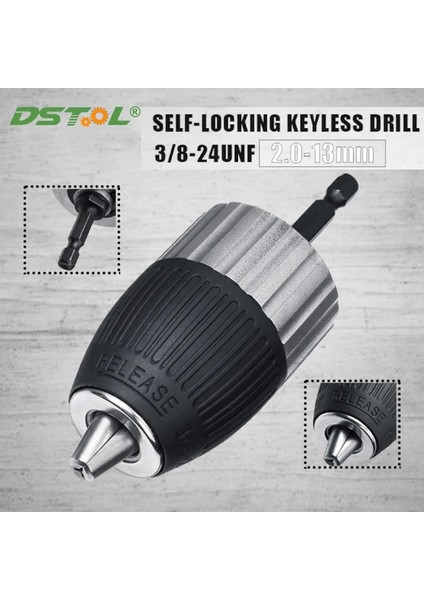 Altıgen Şaft (1 Adet) 3/8-24UNF 2-13MM Metal Kendinden Kilitlemeli Matkap Aynası Darbeli Çekiç Dönüşüm Matkap Ucu Tutucu Altıgen Saplı Biyel (Yurt Dışından) fiyatları