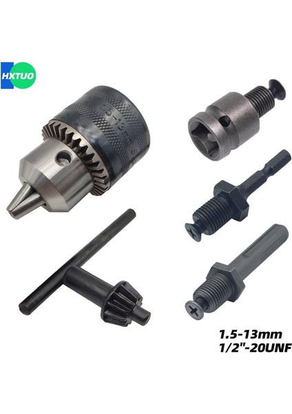 Sadece Chuck Matkap Chuck 1.5-13MM 1/2-20UNF 3-Çeneli Matkap Chuck Hızlı Değişim Adaptörü Sds-Plus Şaft 1/4" Altıgen Kare Fit Darbeli Matkap (Yurt Dışından) fiyatları