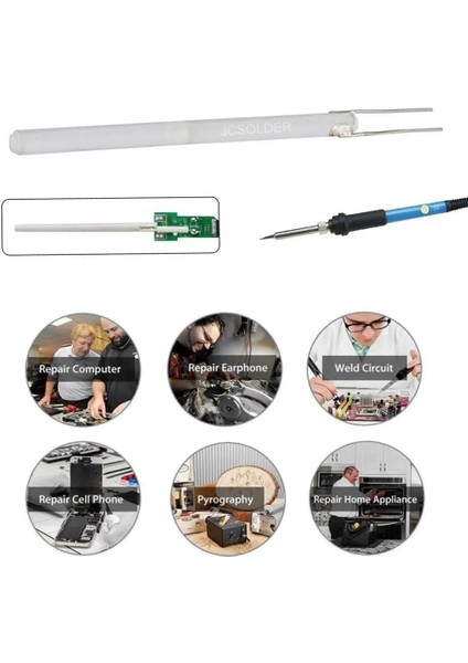 1PC-80W Kısa Tel 1pc Ayarlanabilir Sıcaklık Elektrikli Havya Isıtıcı 220V 80W 60W 100W Seramik Dahili Isıtma Elemanı 908 908S Lehim (Yurt Dışından) indirimleri