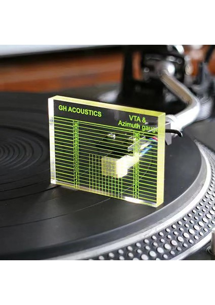 Vta Denge ve Azimut Ayarı Cetvel Vinil Kayıt Fono Kolu Vta/kartuş Ölçüm Çantası Cetvel Oyuncu Azimut Bırak Gemi (Yurt Dışından)