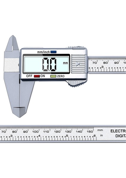 Siyah 0-150MMDIGITAL Metal Kumpas Elektronik Doğru Sürmeli Kumpaslar Aracı Mikrometre Cetvel Plastik Ölçme Aletleri LED Büyük Ekran (Yurt Dışından) modelleri