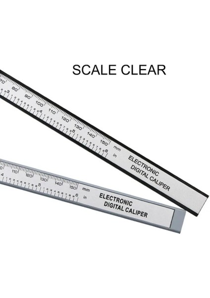 Siyah 0-150MMDIGITAL Metal Kumpas Elektronik Doğru Sürmeli Kumpaslar Aracı Mikrometre Cetvel Plastik Ölçme Aletleri LED Büyük Ekran (Yurt Dışından) fırsatları