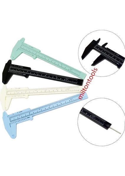 150MM 80MM 150MM 6 Inç Mini Plastik Sürgülü Sürmeli Kumpas Dıy Ölçü Aracı Cetvel Sürgülü Kaliper Kalınlık Ölçer (Yurt Dışından) modelleri