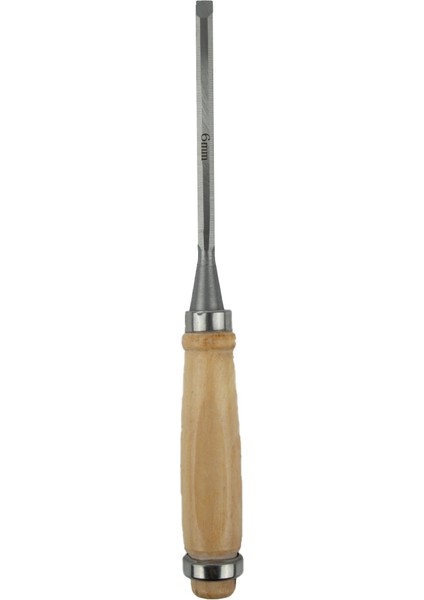 6mm 1 Adet Karbon Çelik Ağaç Işleme Keski Gravür Ahşap Heykel Düz Keski Ahşap Oyma Dıy El Aracı Heykeltıraş Marangoz Carve Düz (Yurt Dışından)