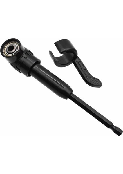 Siyah Derece Açı Tornavida Seti Soket Tutucu Adaptörü Ayarlanabilir Uçları Matkap Ucu Açılı Tornavida Aracı 1/4 Inç Hex Bit Soket (Yurt Dışından) indirimleri