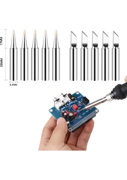 5 Adet 900M-T-2.4D 5 Paket 900M-T Serisi K/sk/b/ı/ıs/1c/2c/3c/4c/2.4d/3.2d Havya Ipuçları Kurşunsuz Kaynak Kafası Bga Lehimleme Aracı Aksesuarları (Yurt Dışından) fiyatları