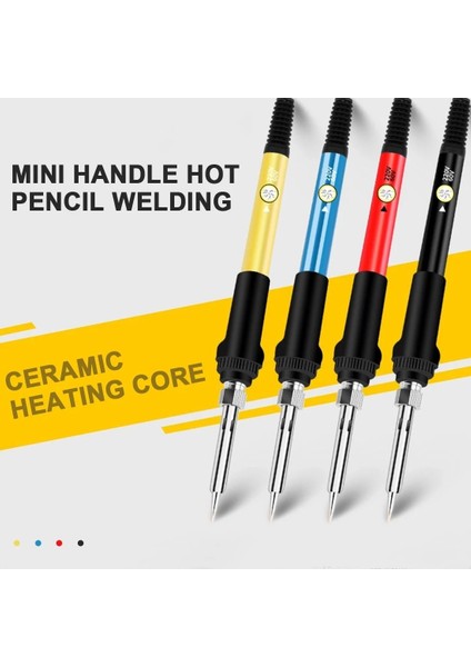 Mavi 110V Us Plug 60W Havya Ayarlanabilir Sıcaklık Elektrikli 220V 110V Kaynak Lehim Tamir Istasyonu Isı Kalem Ipuçları Onarım Aracı Ipuçları (Yurt Dışından) fiyatları
