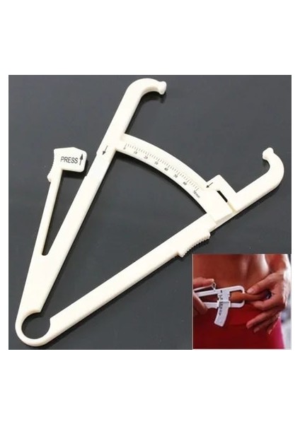 Bej Yenı Kişisel Vücut Yağ Kaliper Cilt Analiz Cihazı Ölçü Tabloları Spor Ince Sağlık Tutmak Test Cihazı Vücut Yağ Monitörü Sebum Ölçer Klasörü (Yurt Dışından)