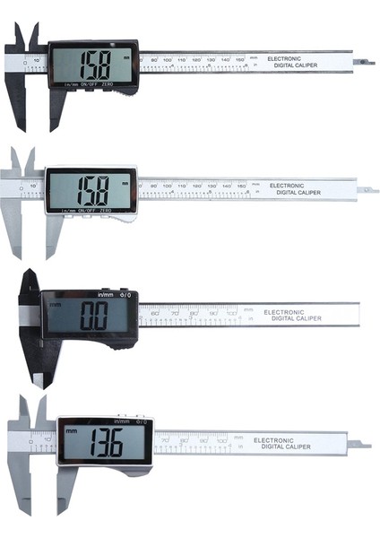 H 100/150MM Dijital Kumpas Elektronik Sürmeli Kumpas Mikrometre Elektronik Dijital Sürmeli Kumpas Tam Ekran Ölçme Araçları (Yurt Dışından)