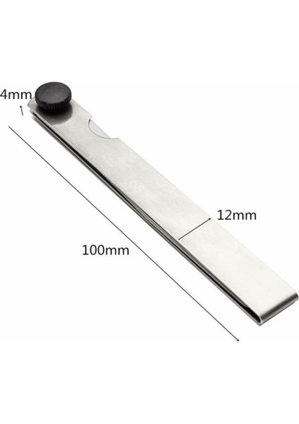17 17/20 Bıçak Feeler Ölçer Metrik Boşluk Doldurucu 0.02-1.00MM Gage Ölçümü Moto Motor Supabı Ayarı Motosiklet Aksesuarı (Yurt Dışından) modelleri