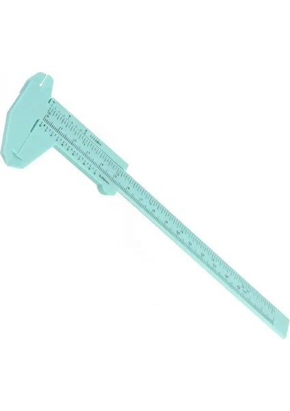 Yeşil 4 Renk Sürmeli Kumpas Cetvel Abs 150 mm Cetvel Ultra Kumpas Kuyumcular Için Hassas Temel Aracı (Yurt Dışından)
