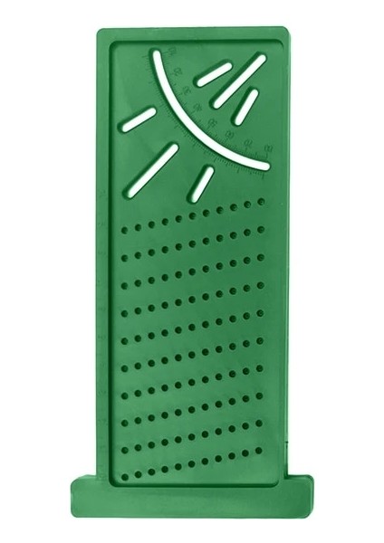 Yeşil Ahşap Ölçü Cetveli Profil Işaretleme Aracı Ağaç Işleme Gadget Derinlik Ölçümü Çizim Işaretleme Ölçme Ölçer (Yurt Dışından)