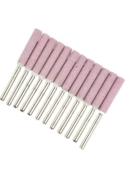 5.5mm 12 Adet Parlatma Kafası Elmas Taşlama Ucu Çapak Ucu Testere Bileme Çapak Zincir Testere Delme Makinesi Parçaları (Yurt Dışından)