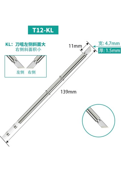 T12-KU T12 K Serisi T12-K Kl Kf Kr Ku Kl J02 JS02 Hakko FX951 Dıy Lehimleme Istasyonu Kitleri Için Havya Ipuçları Kaynak Araçları (Yurt Dışından) indirimleri