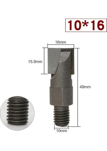 16MM 16/20/22/25MM Karbür Ucu Ahşap Kesici Alet Kiti Gömme Kilit Jig Ahşap Kapı Anahtar Deliği Matkap Ucu Ağaç Işleme Yedek Aletler (Yurt Dışından)