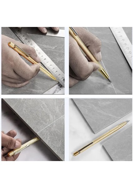 1 Adet Elmas Metal Işaretleyici Gravür Kalem Tungsten Karbür Uç Stylus Kalem Cam Seramik Metal Ahşap Gravür Keski Cam Için (Yurt Dışından)