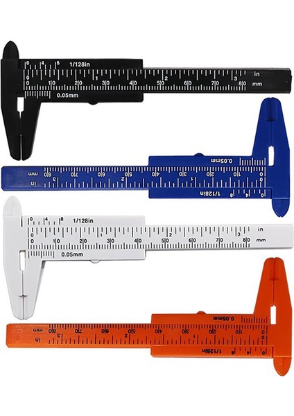 Turuncu 0-80MM Plastik Sürmeli Kumpas Dıy Ölçme Aracı Çift Ölçekli Diyafram Derinlik Çapı Ağaç Işleme Metal Işleme Ölçü Aracı (Yurt Dışından) fiyatları