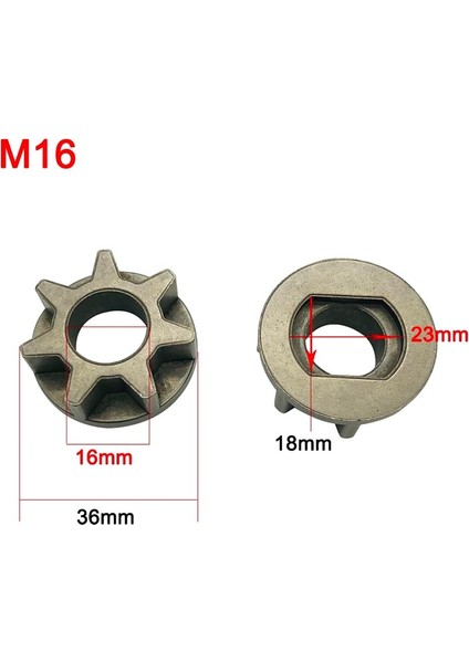 M14 Testere Dişli Dişli Zincir Testere Dişli Açı Öğütücü Yedek Dişli Braketi M10 M14 M16 M10-100 M14-115/125 M16-125/150/180 (Yurt Dışından)
