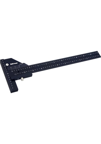 B Tipi Çok Fonksiyonlu Ağaç Işleme Scriber Ölçer Alüminyum Alaşımlı T Tipi Ölçüm Markalama Çerçeveleme Cetvel Aracı Marangozluk Dıy Araçları (Yurt Dışından)