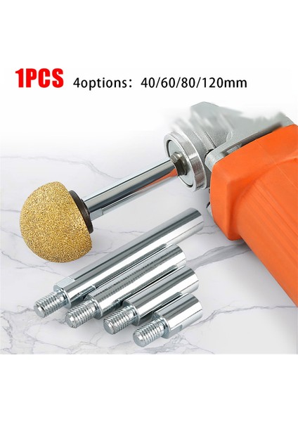 B 1 Adet 80MM Açı Öğütücü Adaptör Çubuğu Uzatma Çubuğu M10 M14 Adaptörleri Çubuk Model 100 125 Açı Öğütücüler Parlatıcılar Parlatma Aksesuarları (Yurt Dışından)