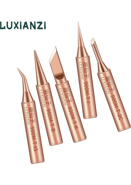 3 Adet Luxıanzı 3/4/5 Adet 900-T Saf Bakır Havya Ucu K/sk/ı/ıs/2.4d/3.2d Kaynak Kafası Bga Rework Istasyonu Lehimleme Aracı Kiti (Yurt Dışından) indirimleri