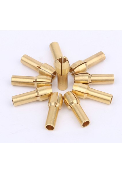 4.05MM Mini Chuck 7 Adet 0.5-3mm Matkap Chuck Pensetler Mini Araçlar Için Hızlı Chuck Seti Bakır Matkap Klasörü Bakır Kapak Eksen Matkap Pens Anahtarı ile (Yurt Dışından)