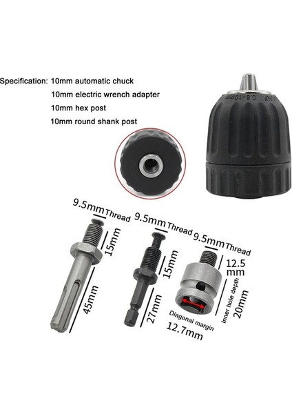 4 Adet 12/21 Adet 14-22MM Altıgen Soket Kulaklık Seti Kiti Darbe Anahtarı Tornavida Chuck Sürücü Adaptörü Elektrikli Matkap Araçları Elektrikli El Aletleri (Yurt Dışından)
