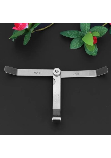 100MM Metrik 0.05-1.0mm Valf Ofset Feeler Ölçer 16 Bıçaklı Paslanmaz Çelik Feeler Ölçer Buji Boşluğu Vana Tappetleri (Yurt Dışından) fırsatları