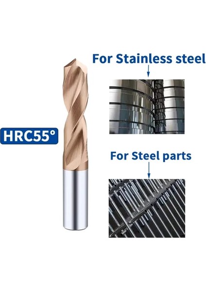 55 Matkap Ucu 1.9mm Katı Tungsten Karbür Uçları Cnc Karbür 1.0-20MM Metal Işleme Araçları Karbür Uçları Metal Matkap Seti Sert Metal Matkap (Yurt Dışından)
