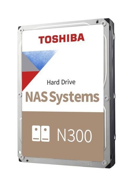 3,5" N300 4tb 512MB 7200RPM MN10ADA400ES Sata 3, 7/24 Nas