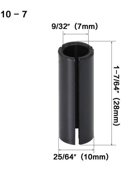 10 - 7 1 Pc Cnc Router Bit Yüksek Hassasiyetli Adaptör Collet Freze Kesici Takım Adaptörleri Tutucu 6mm 6.35MM 7mm 8mm 9.5mm 10MM 12MM 12.7mm (Yurt Dışından)