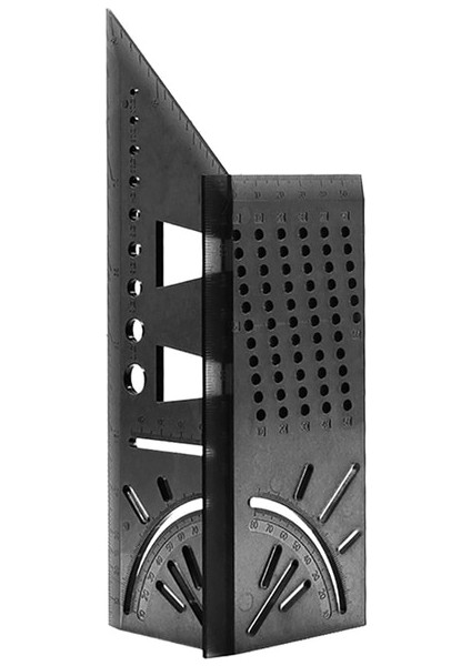 C Yuvarlak Merkezi Şeffaf Akrilik Bulucu Yaratıcı Torna Çalışması Pusula Daire Ölçer Işleme Araçları Ahşap Torna Çizim Için (Yurt Dışından)