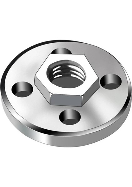 Basınç Plakası Kapağı Altıgen Kilitleme Somunu Bağlantı Parçaları 30MM Delik 10MM Konu 100 Tipi Açı Öğütücü Parlatma Makinesi Aksesuarları (Yurt Dışından)