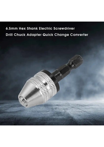 H01455 Anahtarsız Matkap Chuck 6.5mm Hex Shank Elektrikli Tornavida Matkap Chuck Adaptörü Kendinden Sıkma Hızlı Değişim Dönüştürücü Matkap Ucu (Yurt Dışından) fırsatları