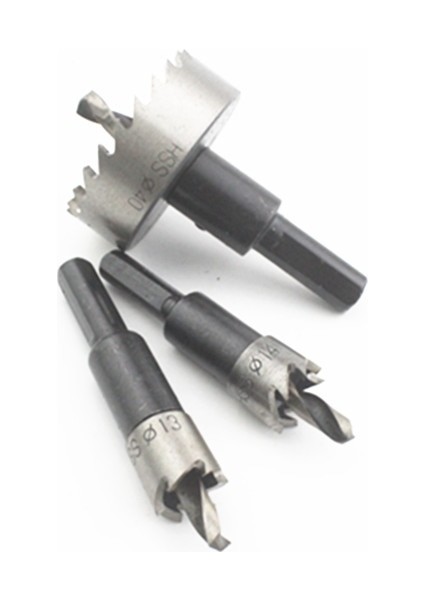 18MM Dia 12-100MM Hss Çekirdek Matkap Ucu Delik Testere Yumuşak Metal Kesici Kesme Plastik Ahşap Alüminyum Delik Testere Seti (Yurt Dışından) fırsatları