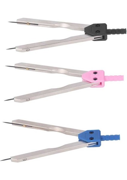 Mavi Ekg Kumpasları Paslanmaz Çelik 0‑2.4in Cetvel Çizim Bölücü Hemşirelik Için Ölçme Aracı (Yurt Dışından)