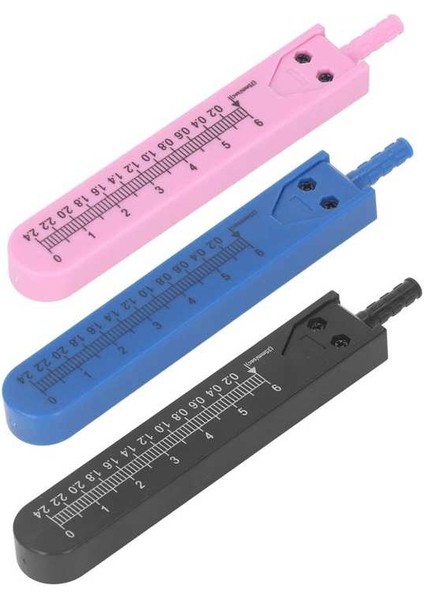Mavi Ekg Kumpasları Paslanmaz Çelik 0‑2.4in Cetvel Çizim Bölücü Hemşirelik Için Ölçme Aracı (Yurt Dışından)