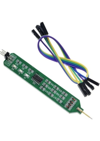 Yeşil Mantık Test Cihazı Kalem Seviye Test Cihazı 5V 3.3V Yüksek Düşük Seviye Test Cihazı Dijital Devre Hata Ayıklayıcı Kullanışlı ve Hızlı Öğrenme Tahtası Araçları (Yurt Dışından)