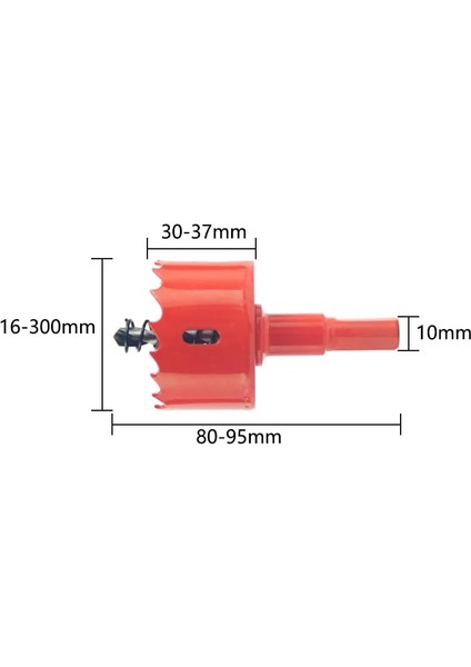 16MM 1 Adet 16-300MM Bi-Metal Ahşap Delik Testere Seti Ağaç Işleme Sac Plasti Alüminyum Sondaj Matkap Ucu Dıy Aracı Aksesuarları (Yurt Dışından) fiyatları