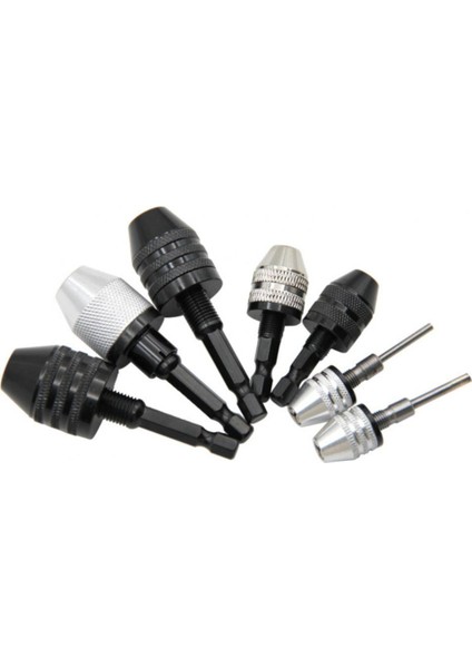 07 Hızlı Değişim Dönüştürücü Mini Matkap Chuck Anahtarsız Tornavida Darbeli Sürücü Adaptörü Matkap Delme Dönüştürücü Aracı Mini Matkap Chuck (Yurt Dışından)