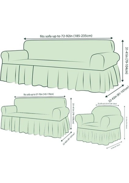 Bürümcük Koltuk, Kanepe, Çekyat Örtüsü, Koltuk Kılıfı Tekli fiyatları