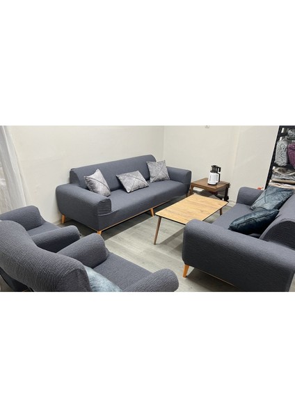 Sitreç Maksi 3 3 1 1 Koltuk Örtüsü / Çekyat Örtüsü, Koltuk Kılıfı