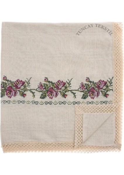 220 cm Kanaviçeli Çekyat Koltuk Örtüsü Mor Kanaviçe Işlemeli Kaneviçeli Buldan Işi Kanepe Örtü fırsatları