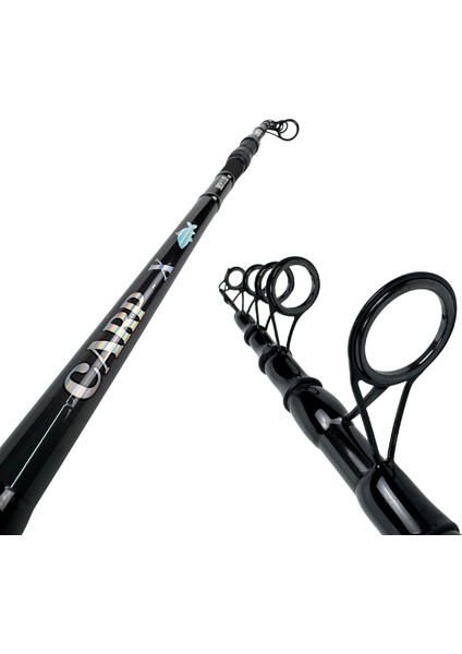 Carp-X 360CM 3.5lbs 65 Kudos Orion Lüx Profesyonel Surf Kıyı Olta Takımı Seti