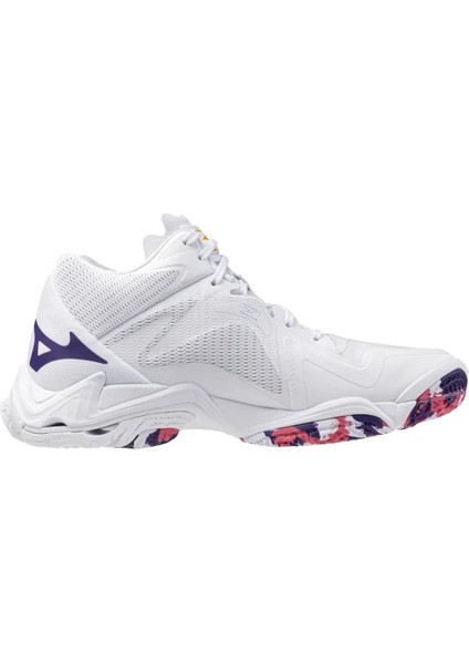 Wave Lightning Z8 Mıd Kadın Voleybol Ayakkabısı Beyaz / Mavi modelleri