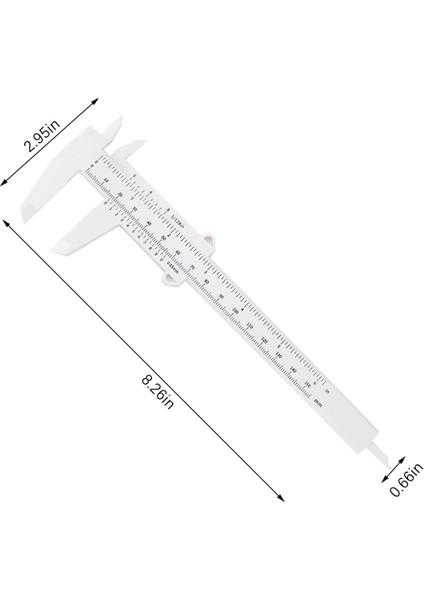 B 0-150 mm Ölçekli Plastik Sürmeli Kumpas Cetvel Ölçüm Öğrenci Kumpasları Mini Ölçüm Kumpasları Taşınabilir Ölçü Cetveli (Yurt Dışından) modelleri