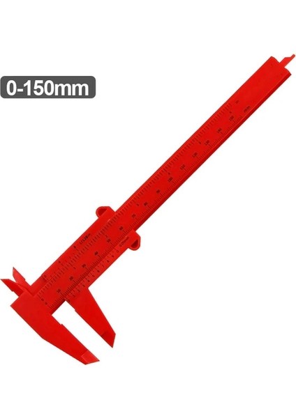 150MM Kırmızı 80/150MM Sürmeli Kumpas Diyafram Derinlik Çapı Ölçü Aracı Mini Sürgülü Göstergeler Cetvel Mikrometre Ölçüm Aletleri Araçları (Yurt Dışından)