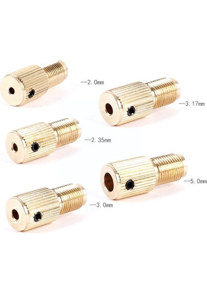 3.17MM Elektrik Motor Mili Mini Matkap Chuck Fikstürü 0.5-3.2 Adaptör Hex Matkap Chuck Matkap Matkap Chuck mm 2mm-5mm Bit Mikro E7I4 (Yurt Dışından) fırsatları