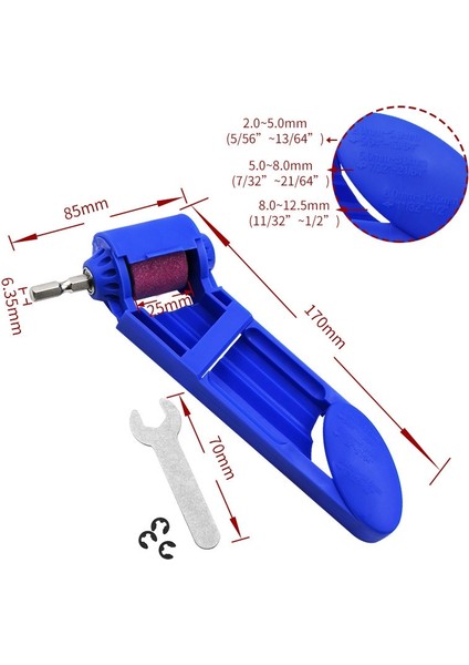 1 Adet Parça 2-12.5mm Taşınabilir Matkap Ucu Kalemtıraş Korindon Taşlama Taşı Için Öğütücü Araçları Matkap Bileyici Elektrikli El Aletleri (Yurt Dışından) modelleri